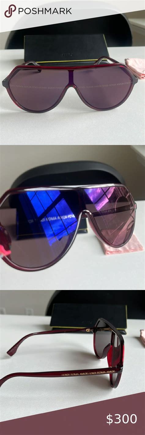 fendi roma reflective sunglasses.